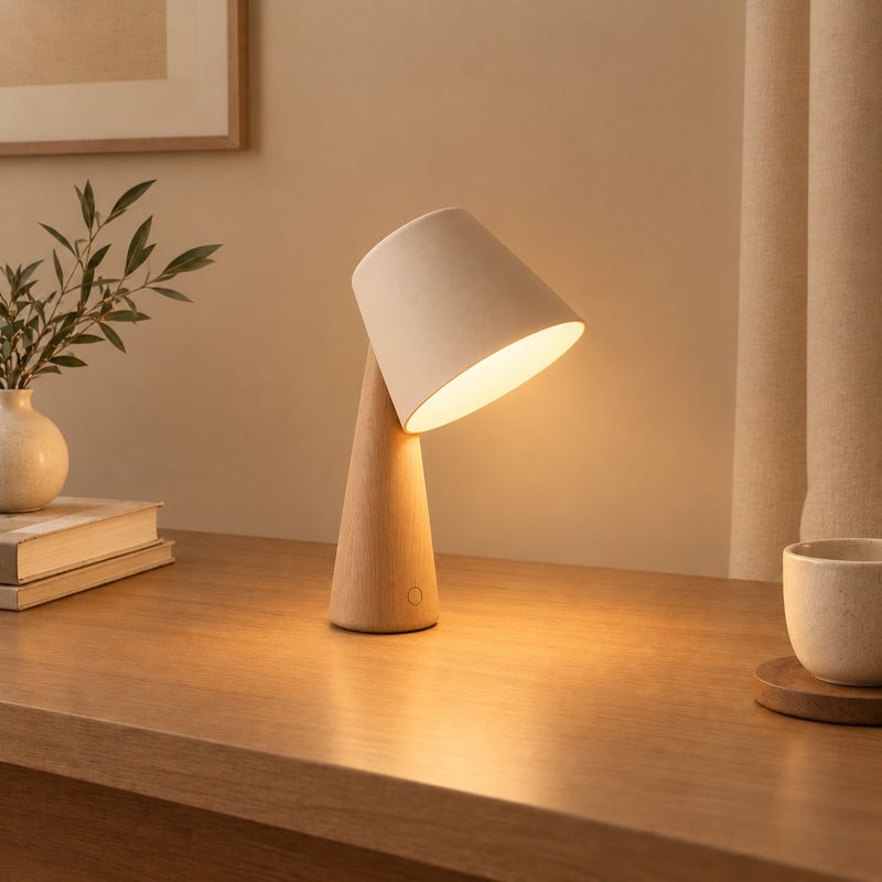 Angled Glow Table Lamp