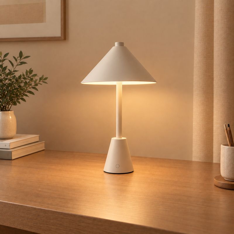 Minimalist Cone Table Lamp